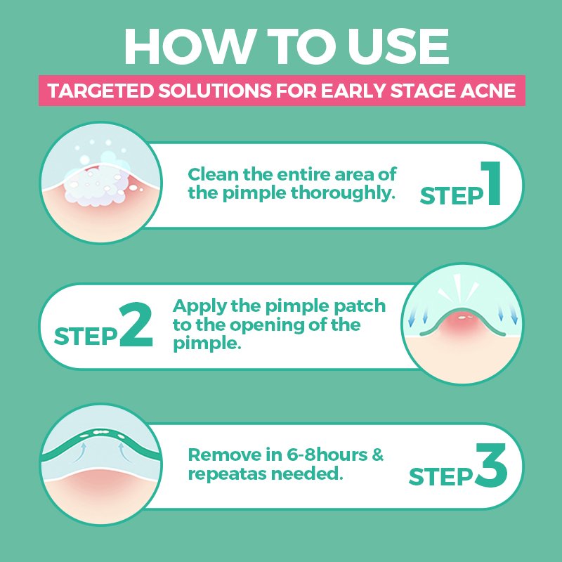 Colorful Star Vitamin B5 Aloe Acne Removing Patch - 11